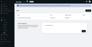 2FA Interface