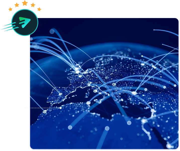 customs network concept