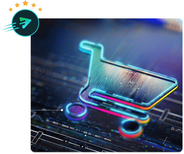 shopping cart concept