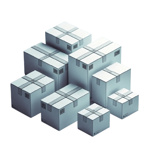 stacked boxes
