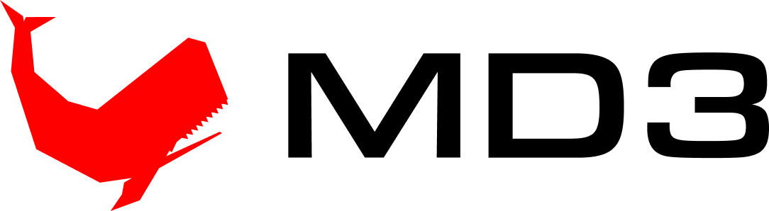 MD3 logo