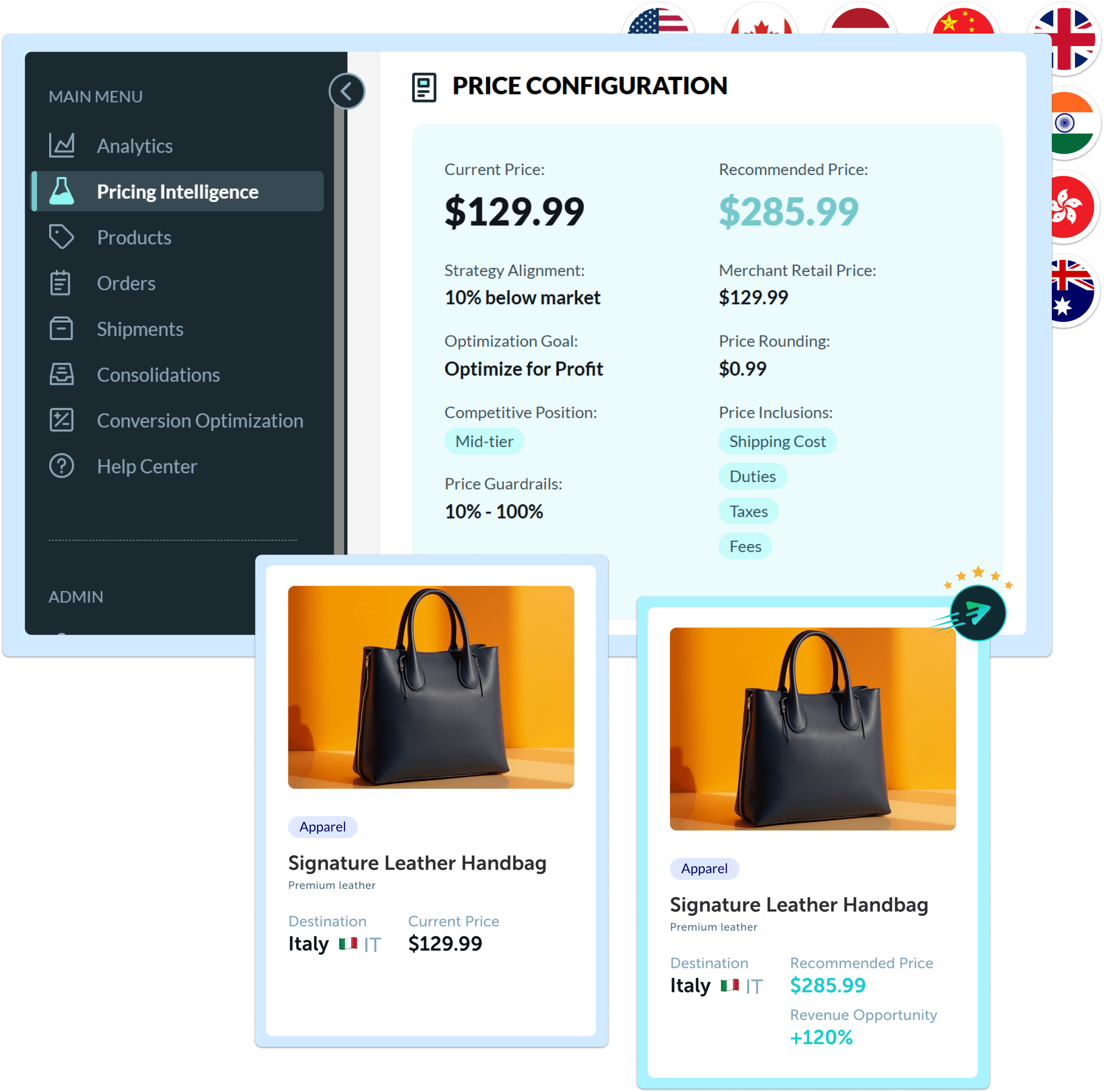 Pricing intelligence hero