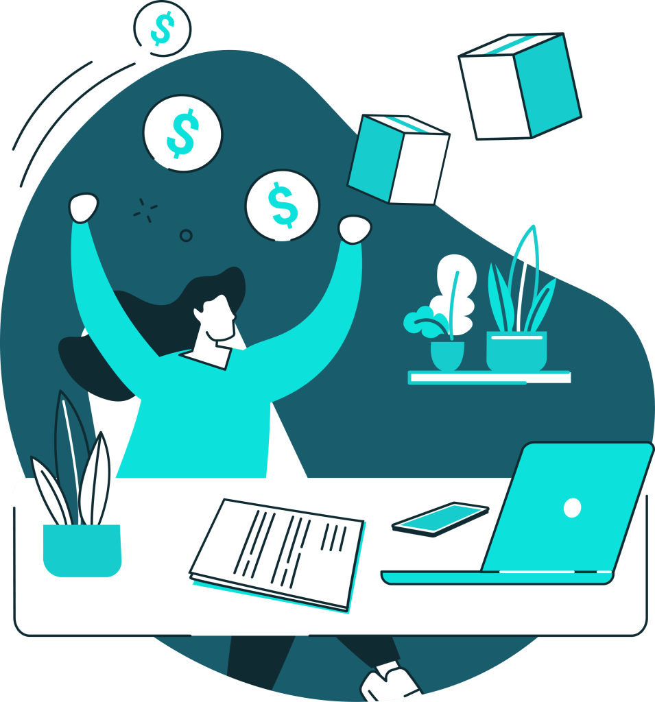 business growth concept illustration