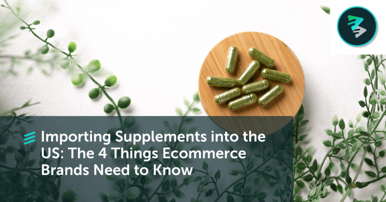 Importing supplements banner